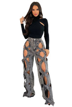 Load image into Gallery viewer, WOMEN FASHION STYLE DENIM PANTS