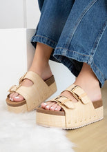 Load image into Gallery viewer, NINA DOUBLE BUCKLE BANDS SANDAL