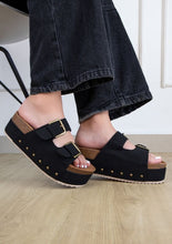 Load image into Gallery viewer, NINA DOUBLE BUCKLE BANDS SANDAL