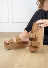 Load image into Gallery viewer, NINA DOUBLE BUCKLE BANDS SANDAL