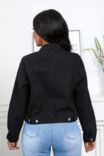 Load image into Gallery viewer, WOMEN FASHION DENIM JACKET