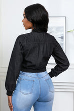 Load image into Gallery viewer, WOMEN FASHION DENIM JACKET