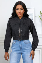 Load image into Gallery viewer, WOMEN FASHION DENIM JACKET