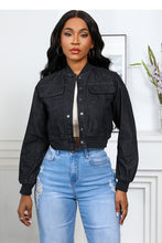 Load image into Gallery viewer, WOMEN FASHION DENIM JACKET