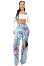 Load image into Gallery viewer, WOMEN FASHION DENIM PANTS