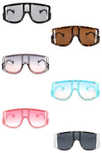 Load image into Gallery viewer, Oversize Square Fashion Shield Visor Sunglasses
