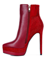 Load image into Gallery viewer, ENCANTO High Heeled Ankle Boots
