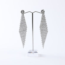 Load image into Gallery viewer, RHOMBUS DANGLE EARRING
