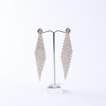 Load image into Gallery viewer, RHOMBUS DANGLE EARRING
