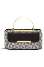 Load image into Gallery viewer, PM Monogram Crossbody Bag Clutch Wallet
