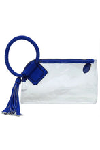 Load image into Gallery viewer, See Thru Transparent Clear Cuff Handle Clutch
