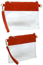 Load image into Gallery viewer, Fashion See Thru Transparent Clutch Crossbody Bag

