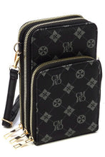 Load image into Gallery viewer, Monogrammed Crossbody Bag Cell Phone Purse
