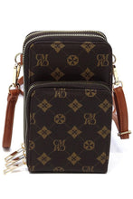 Load image into Gallery viewer, Monogrammed Crossbody Bag Cell Phone Purse
