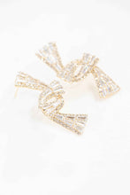 Load image into Gallery viewer, Crystal Ribbon Earrings
