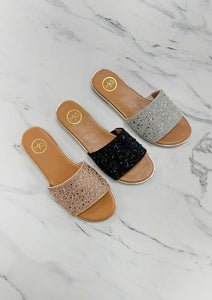 CARLY 1 HINESTONE SANDALS