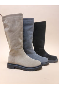 SUEDE LONG BOOTS
