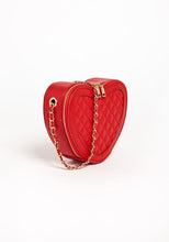 Load image into Gallery viewer, HEART SHAPED CROSSBODY BAG
