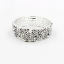 Load image into Gallery viewer, SEMI STRETCH RHINESTONE BRACELET
