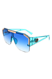 Square Oversize Retro Sunglasses