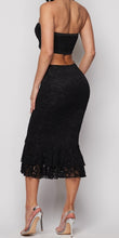 Load image into Gallery viewer, Tube Top Lace Skirt set
