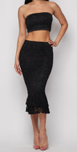 Load image into Gallery viewer, Tube Top Lace Skirt set (50% Off w/Sale Code)
