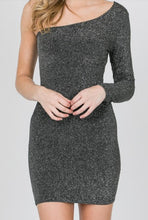 Load image into Gallery viewer, One shoulder Dress  (50% Off w/Sale Code)

