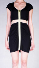 Load image into Gallery viewer, Bodycon zipper dress
