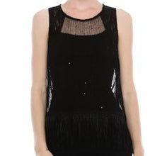 Load image into Gallery viewer, Sleeveless Fringe Lace Top
