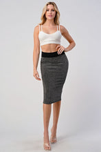 Load image into Gallery viewer, Metallic Glitter Skirt  (50% Off w/Sale Code)
